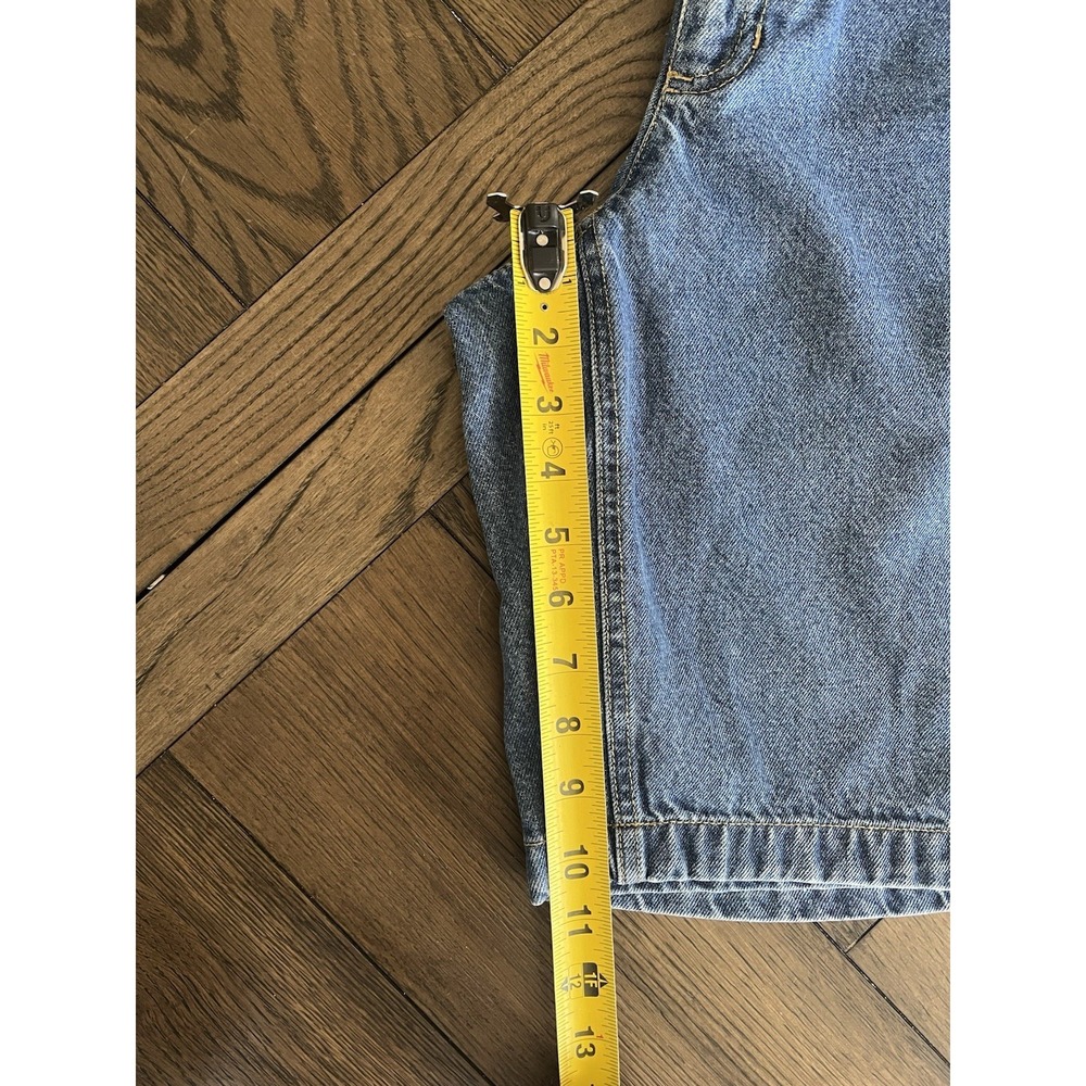 Liz Claiborne Vintage Women's Blue Denim High Rise Shorts Size 8 100% Cotton - Picture 6 of 6